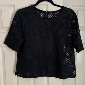 Black banana republic blouse